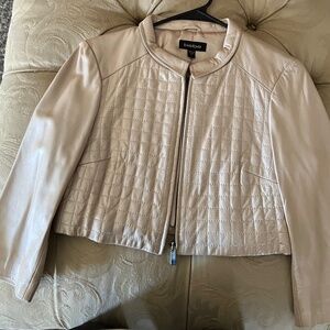 Bebe Leather Jacket Y2K